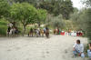 L'attente est fébrile avant le trail-class pour les membres du centre equestre Hippo-Camps.